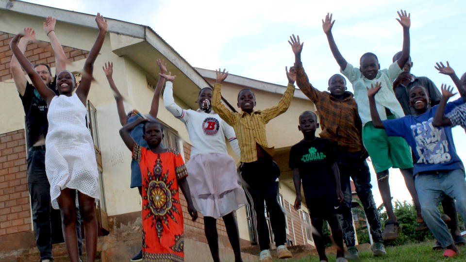 Ashley working on a project